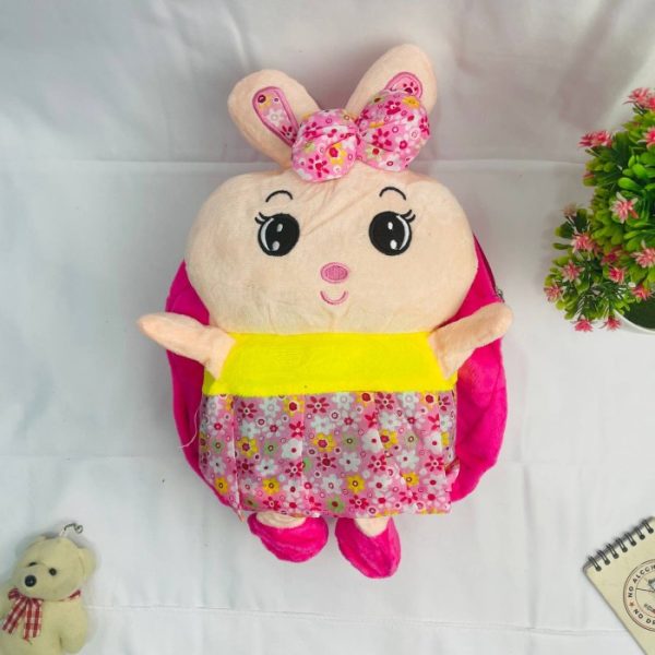 Tas Boneka domba Duduk Bisa Lepas Pasang Ransel PAUD TK KARAKTER BONEKA LUCU BAGUS GEMOY GEMES Unik Grosir Tasboneka Trendy Favoritmu Charm Fungsional Kuromis Secret Boneka yang Memikat Edisi Spesial Kuromy Tas Unik Fashion - Pink