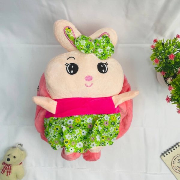 Tas Boneka domba Duduk Bisa Lepas Pasang Ransel PAUD TK KARAKTER BONEKA LUCU BAGUS GEMOY GEMES Unik Grosir Tasboneka Trendy Favoritmu Charm Fungsional Kuromis Secret Boneka yang Memikat Edisi Spesial Kuromy Tas Unik Fashion - Pink