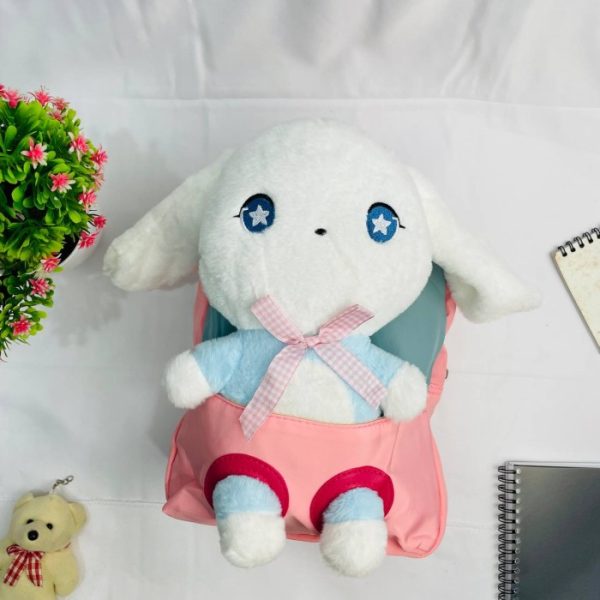 Tas Boneka 3D Bisa Lepas Pasang Ransel Import PAUD TK KARAKTER gratis BONEKA LUCU BAGUS GEMOY GEMES Unik Grosir Tasboneka Trendy Favoritmu Charm Fungsional Kuromis Secret Boneka yang Memikat Edisi Spesial Kuromy Tas Unik Fashion - PINK